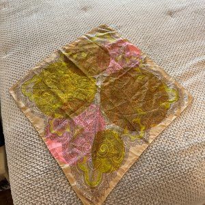 Beautiful Vintage Square Scarf